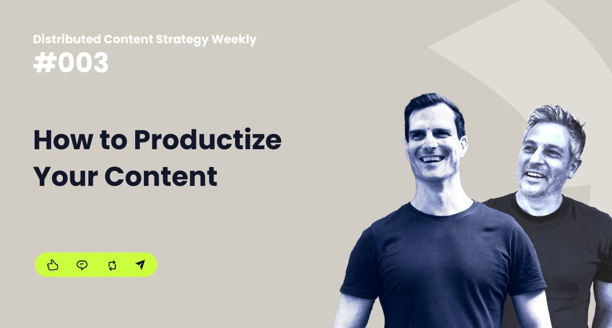 How to Productize Your Content